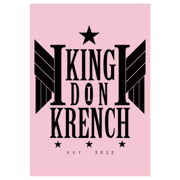 Krencho - Don Krench Wings Art Print pink