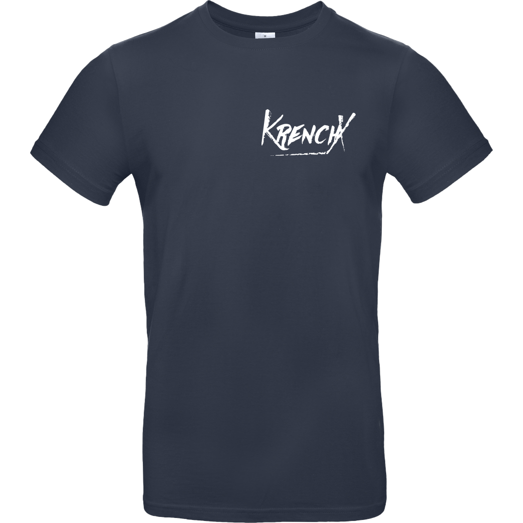 Krench Royale Krencho - KrenchX T-Shirt B&C EXACT 190 - Navy