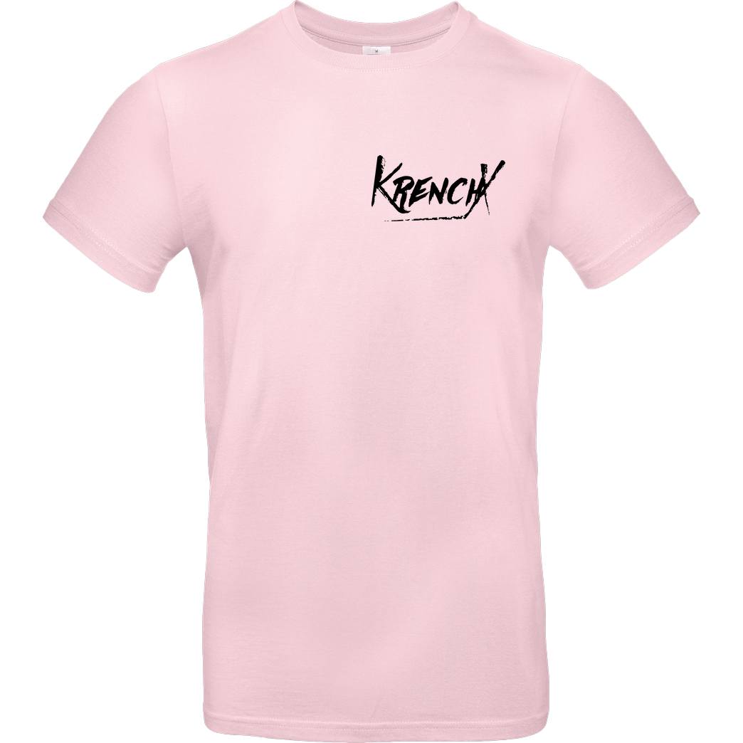 Krench Royale Krencho - KrenchX T-Shirt B&C EXACT 190 - Light Pink