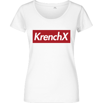 Krencho - KrenchX new Girlshirt weiss