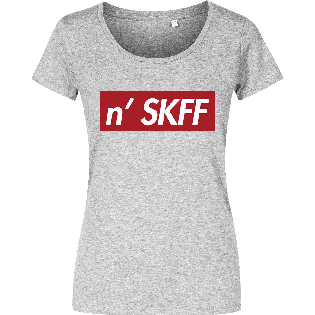 Krench Royale Krencho - NSKAFF T-Shirt Girlshirt heather grey
