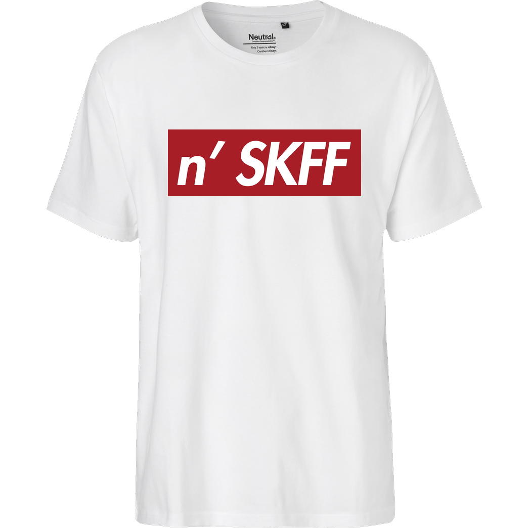 Krench Royale Krencho - NSKAFF T-Shirt Fairtrade T-Shirt - white
