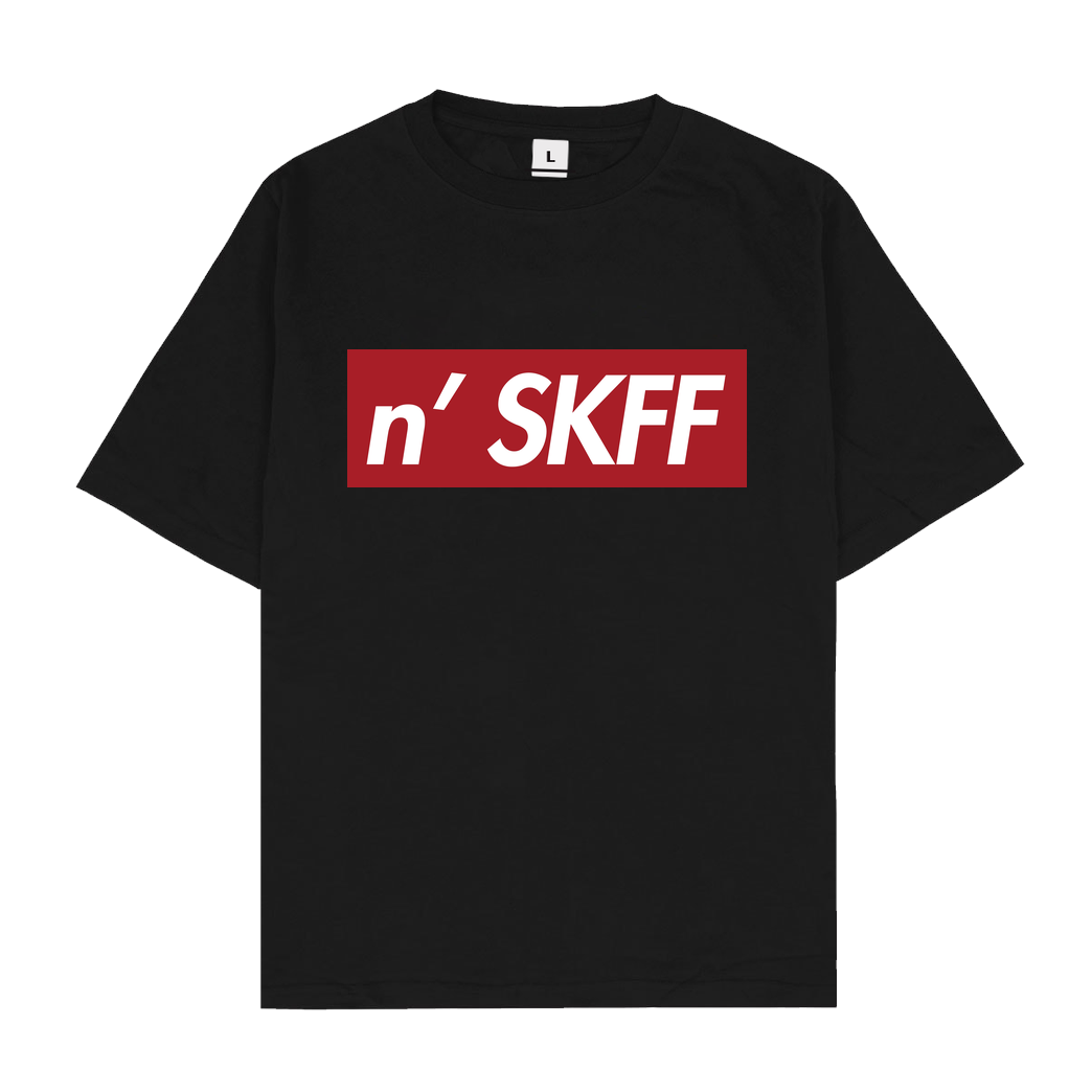 Krench Royale Krencho - NSKAFF T-Shirt Oversize T-Shirt - Black