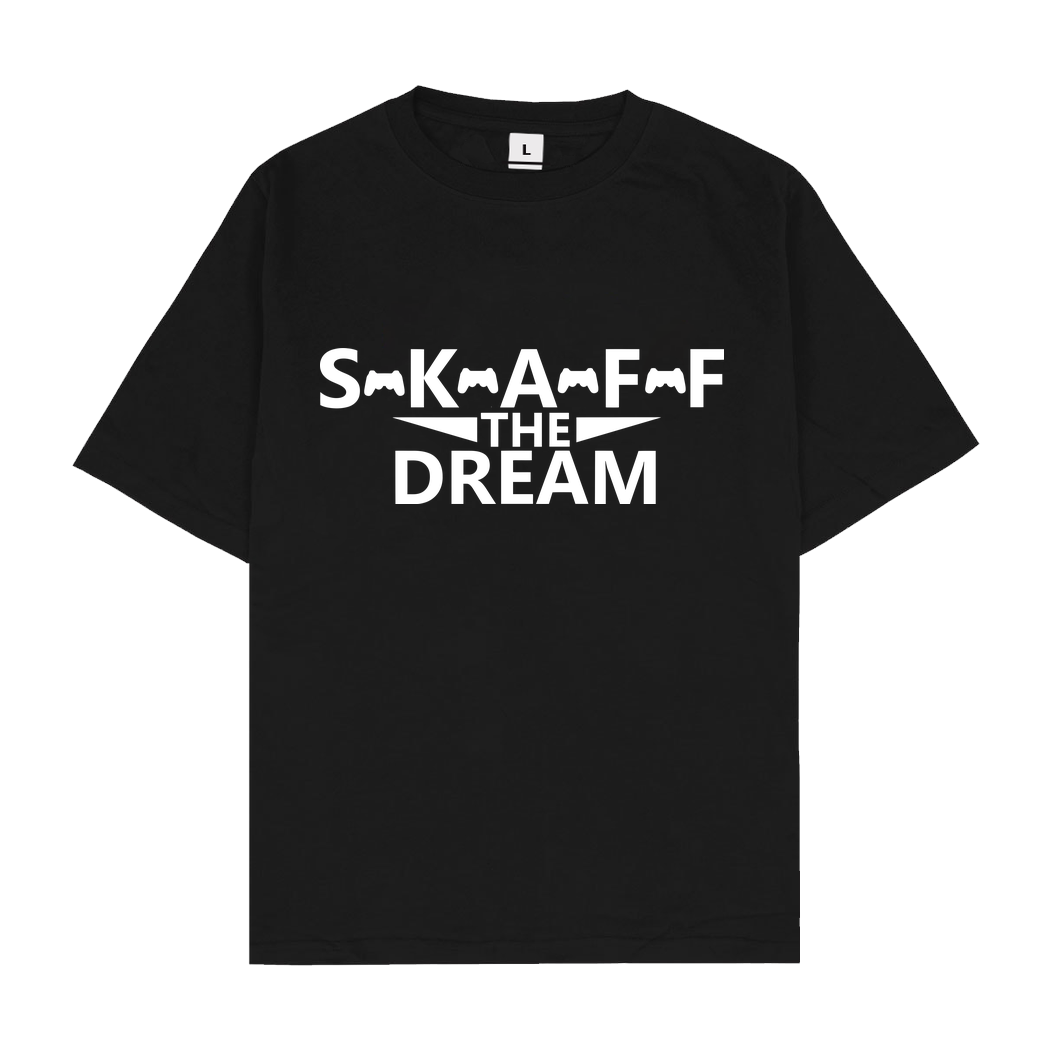 Krench Royale Krencho - Skaff T-Shirt Oversize T-Shirt - Black