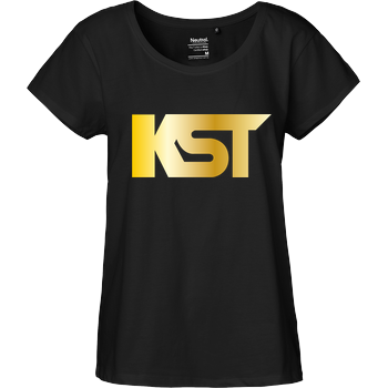 KsTBeats - KST Fairtrade Loose Fit Girlie - black