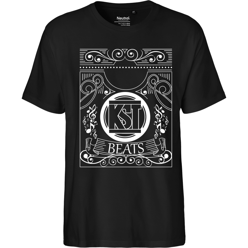 KsTBeats KsTBeats - Oldschool T-Shirt Fairtrade T-Shirt - black