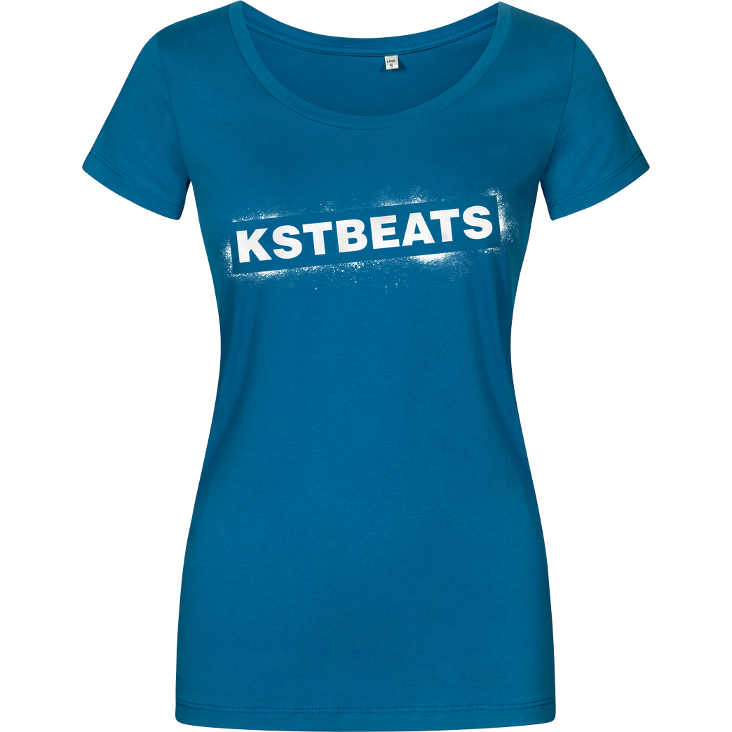 KsTBeats KsTBeats - Splatter T-Shirt Girlshirt petrol