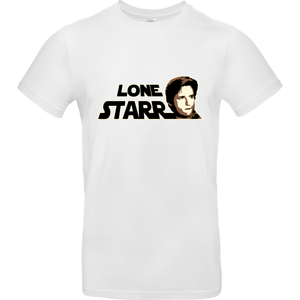 Lennart Lone Starr T-Shirt B&C EXACT 190 -  White