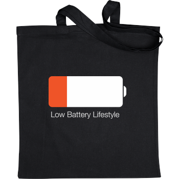 Low Battery Lifestyle Bag Black
