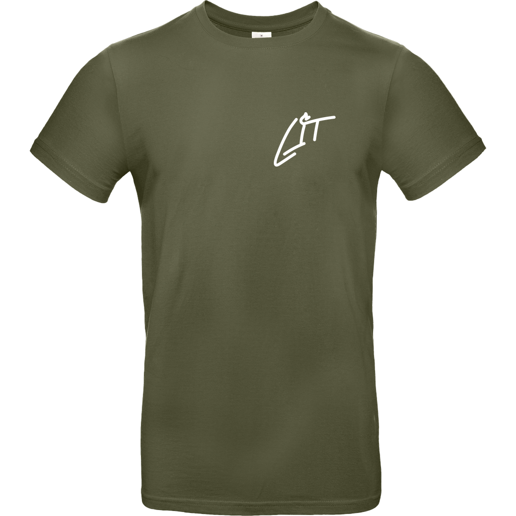 Lucas Lit LucasLit - Lit Shirt T-Shirt B&C EXACT 190 - Khaki