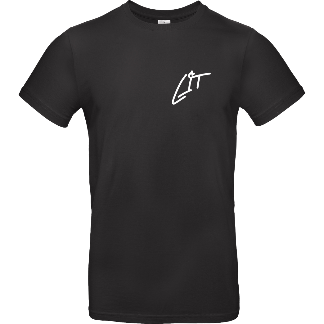 Lucas Lit LucasLit - Lit Shirt T-Shirt B&C EXACT 190 - Black
