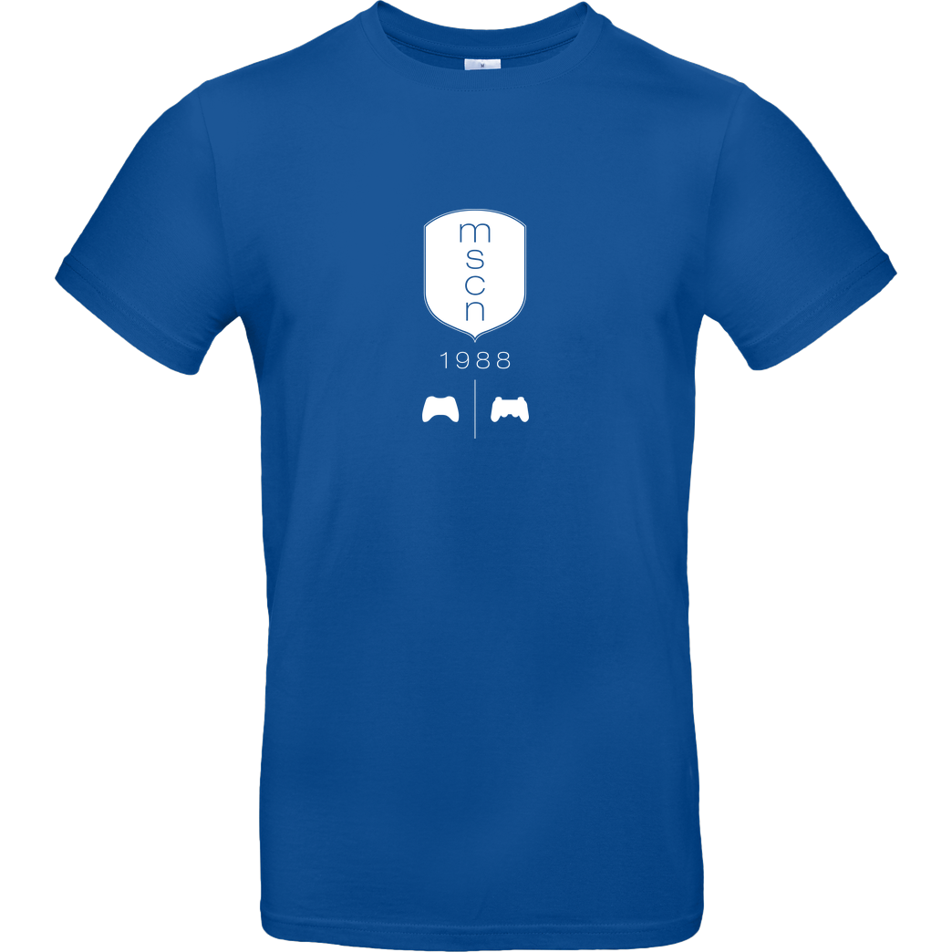 m00sician M00sician - mscn T-Shirt B&C EXACT 190 - Royal Blue