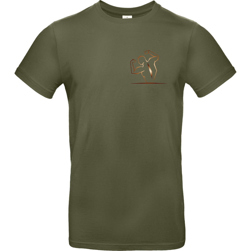 M4cM4nus M4cM4nus - Bizeps pure T-Shirt B&C EXACT 190 - Khaki