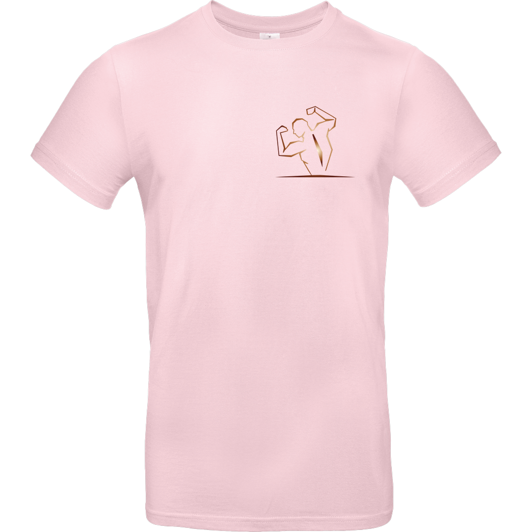 M4cM4nus M4cM4nus - Bizeps pure T-Shirt B&C EXACT 190 - Light Pink