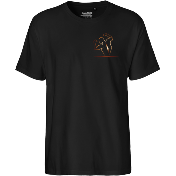 M4cM4nus - Bizeps pure Fairtrade T-Shirt - black