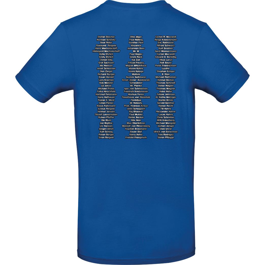 M4cM4nus M4cm4nus - In Memories T-Shirt B&C EXACT 190 - Royal Blue
