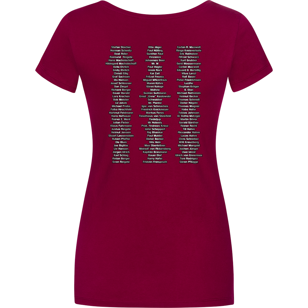 M4cM4nus M4cm4nus - In Memories T-Shirt Girlshirt berry