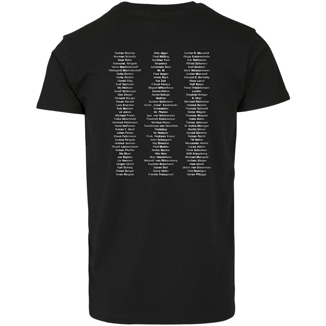 M4cM4nus M4cm4nus - In Memories T-Shirt House Brand T-Shirt - Black