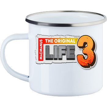 M4cM4nus - Life 3 Enamel Mug