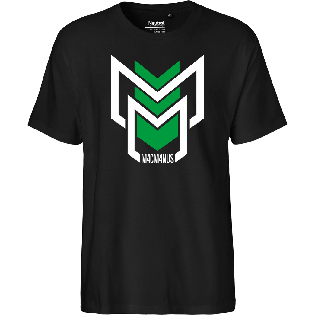 M4cM4nus M4cM4nus - MM T-Shirt Fairtrade T-Shirt - black