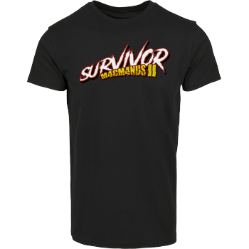 M4cm4nus - Survivor 2 House Brand T-Shirt - Black
