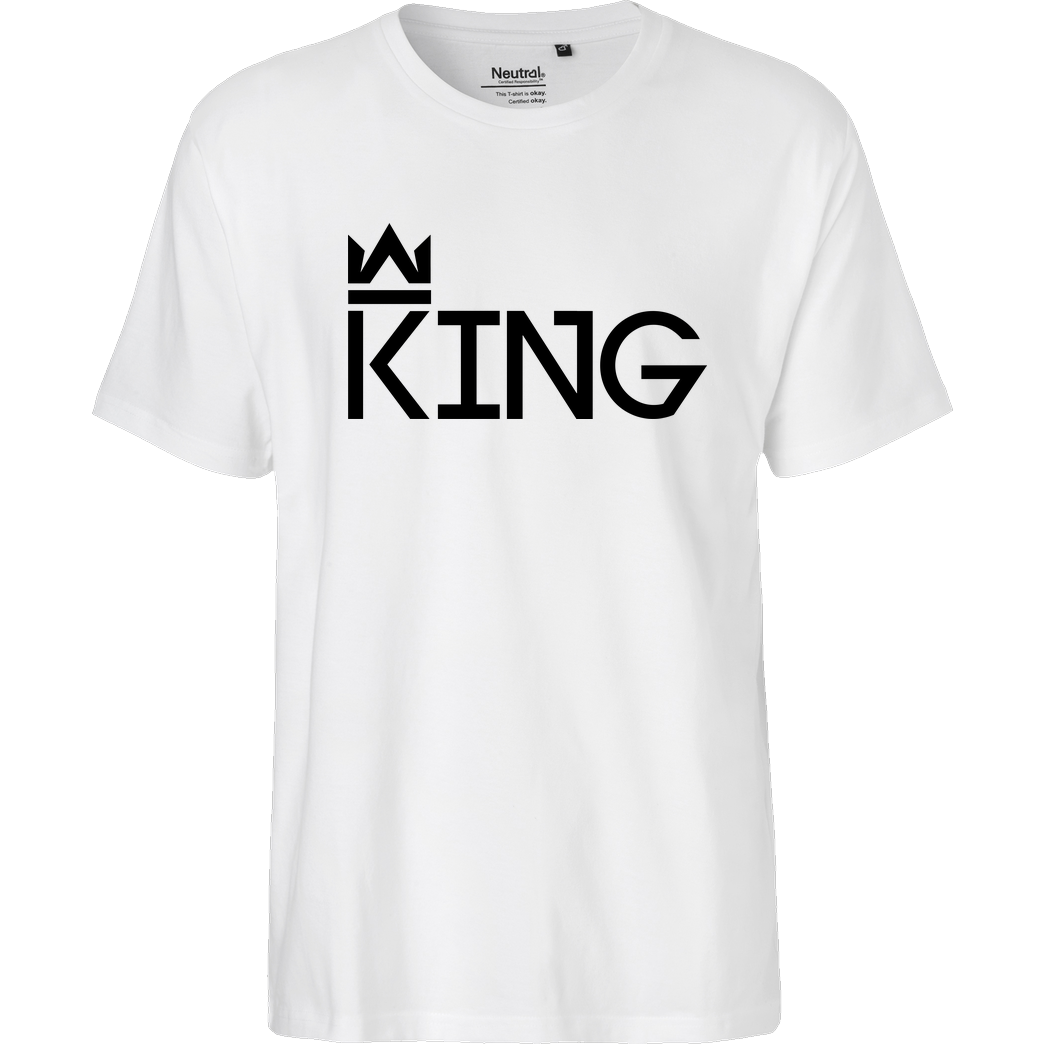 MarcelScorpion MarcelScorpion - King T-Shirt Fairtrade T-Shirt - white