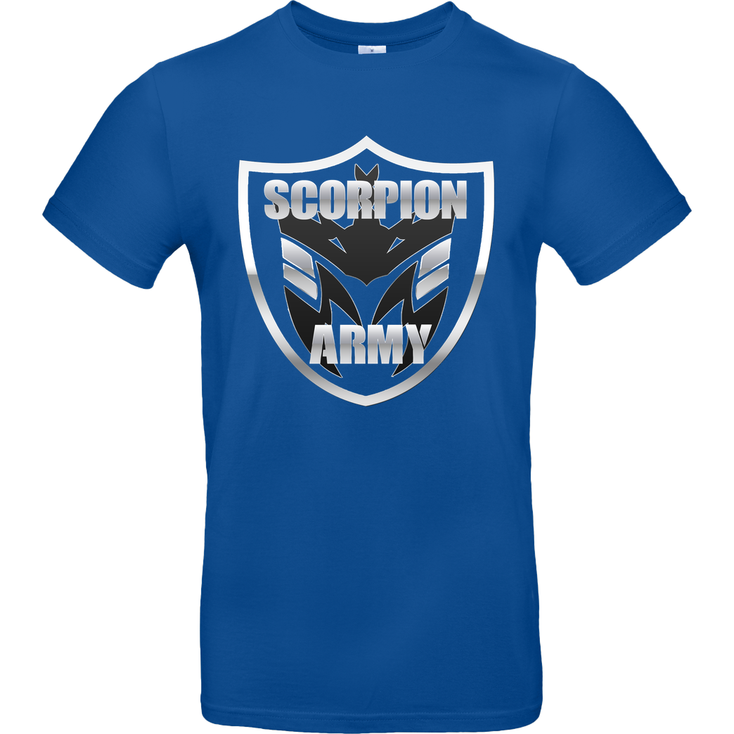 MarcelScorpion MarcelScorpion - Scorpion Army T-Shirt B&C EXACT 190 - Royal Blue