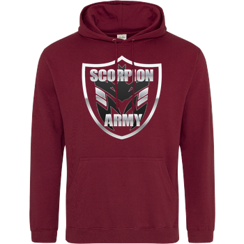 MarcelScorpion - Scorpion Army JH Hoodie - Bordeaux