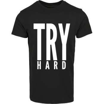 MarcelScorpion - Try Hard weiß House Brand T-Shirt - Black
