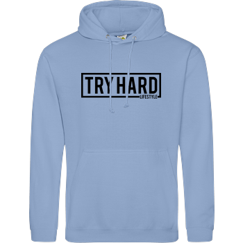MarcelScorpion - Try Hard Lifestyle JH Hoodie - sky blue