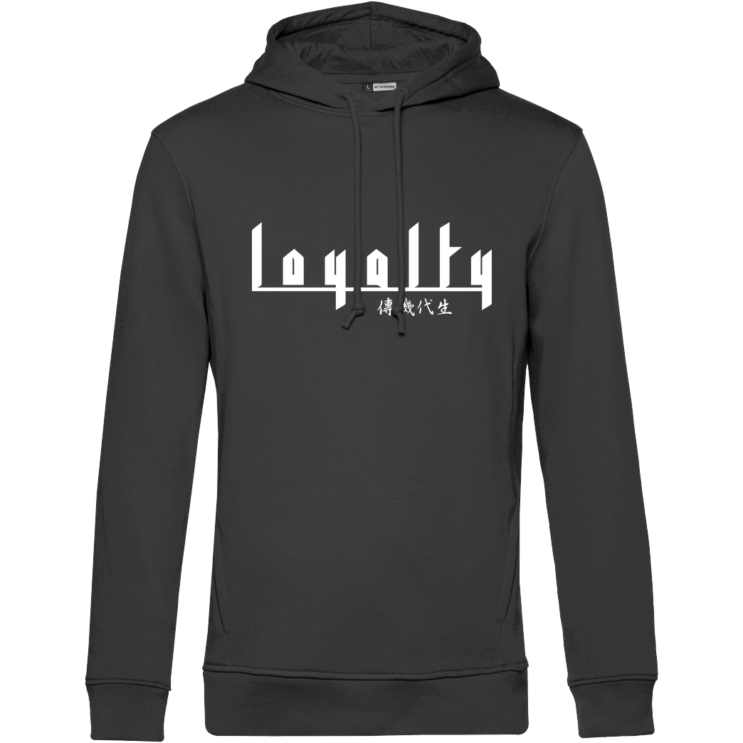 Markey Markey - Loyalty chinese Sweatshirt B&C HOODED INSPIRE - black