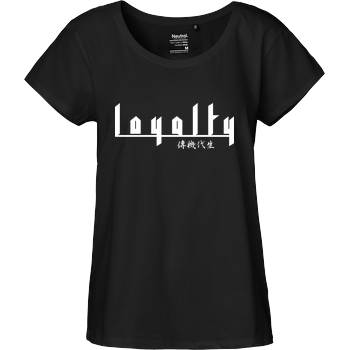 Markey - Loyalty chinese Fairtrade Loose Fit Girlie - black