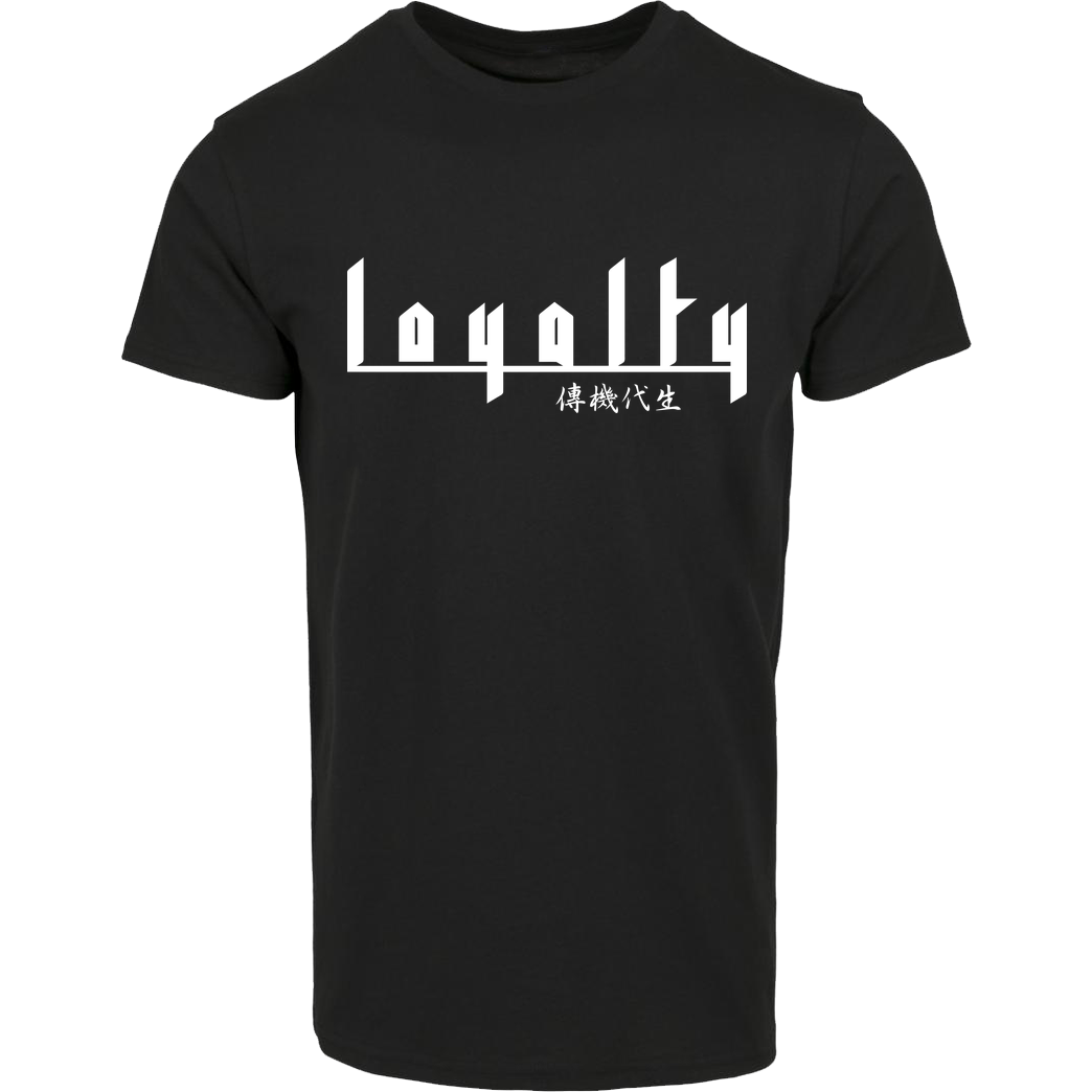 Markey Markey - Loyalty chinese T-Shirt House Brand T-Shirt - Black