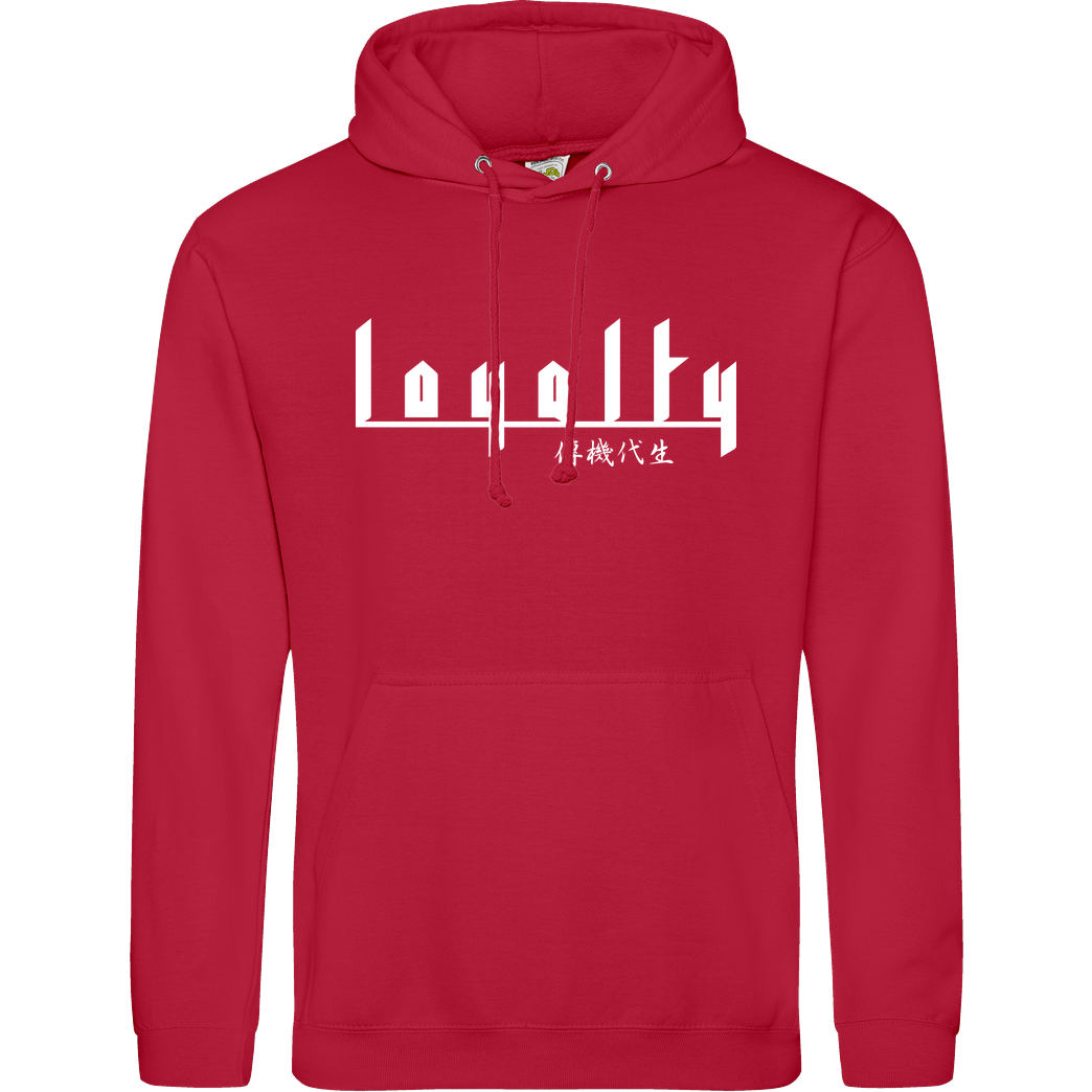 Markey Markey - Loyalty chinese Sweatshirt JH Hoodie - red