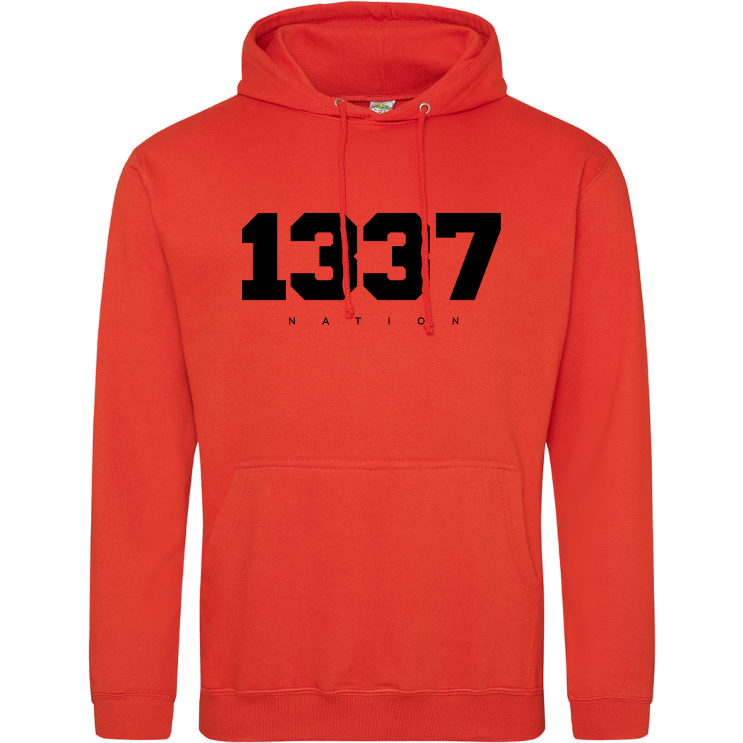 MarselSkorpion MarselSkorpion - 1337 Nation Sweatshirt JH Hoodie - Orange