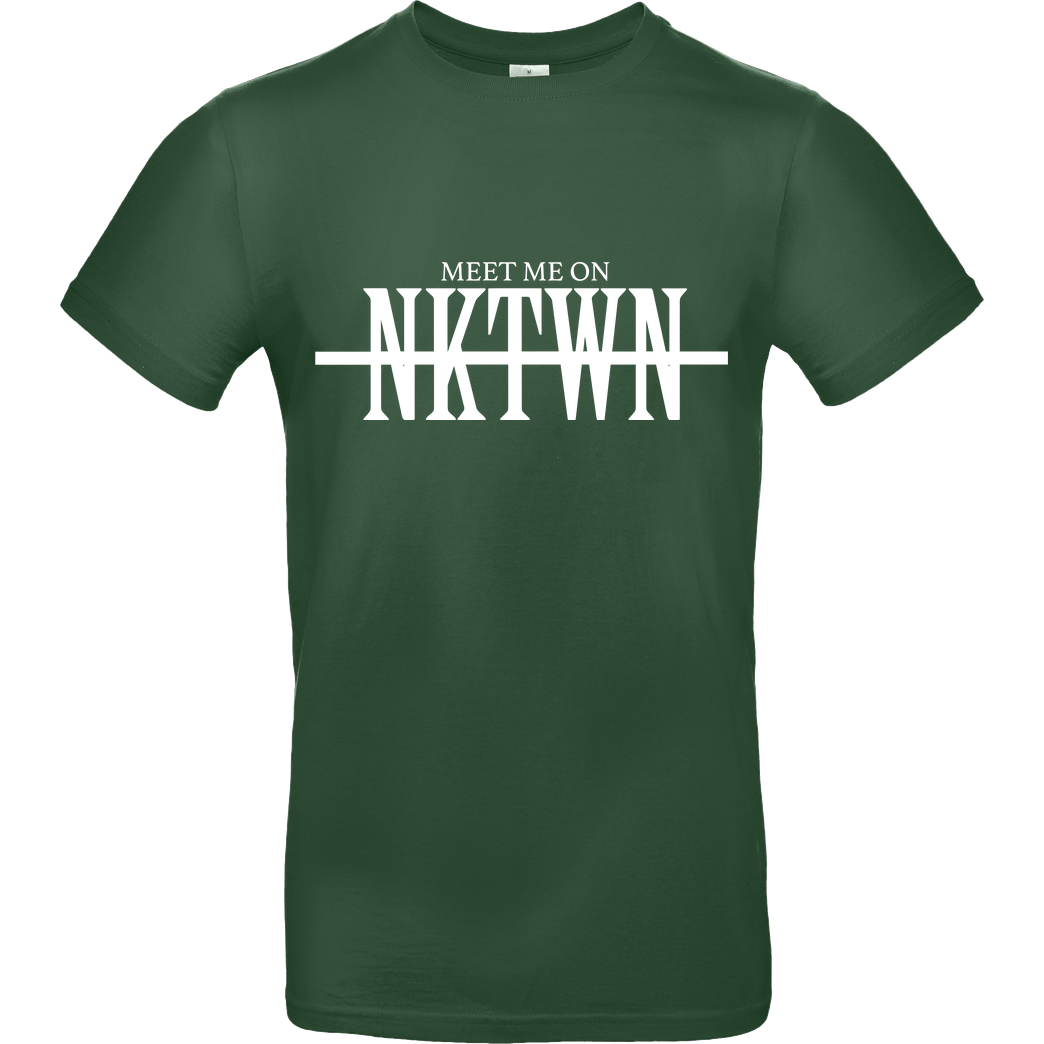 MarselSkorpion MarselSkorpion- Meet me on Nuketown T-Shirt B&C EXACT 190 -  Bottle Green