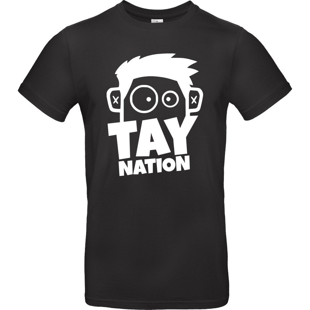 MasterTay MasterTay - Tay Nation 2.0 T-Shirt B&C EXACT 190 - Black
