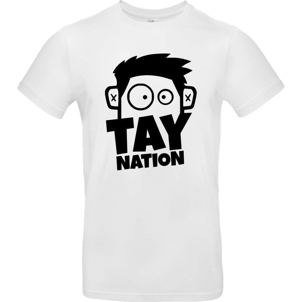 MasterTay MasterTay - Tay Nation 2.0 T-Shirt B&C EXACT 190 -  White