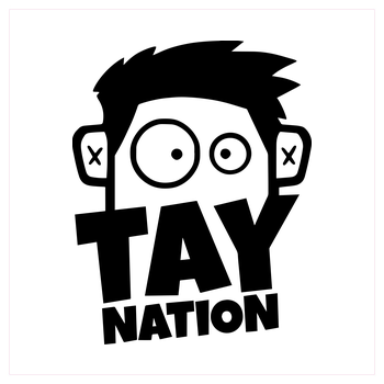 MasterTay - Tay Nation 2.0 Art Print Square white