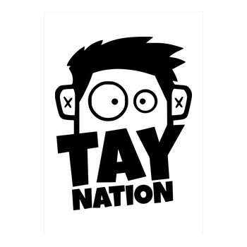 MasterTay - Tay Nation 2.0 Kunstdruck weiss