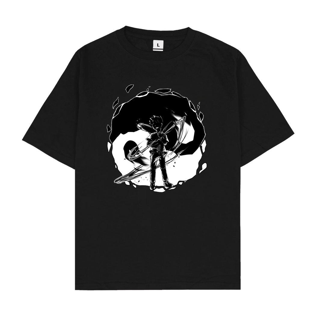 Matt Lee Matt Lee - Awaken your power T-Shirt Oversize T-Shirt - Black