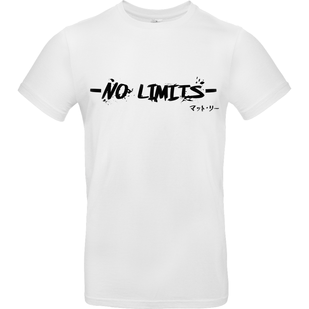 Matt Lee Matt Lee - No Limits T-Shirt B&C EXACT 190 -  White