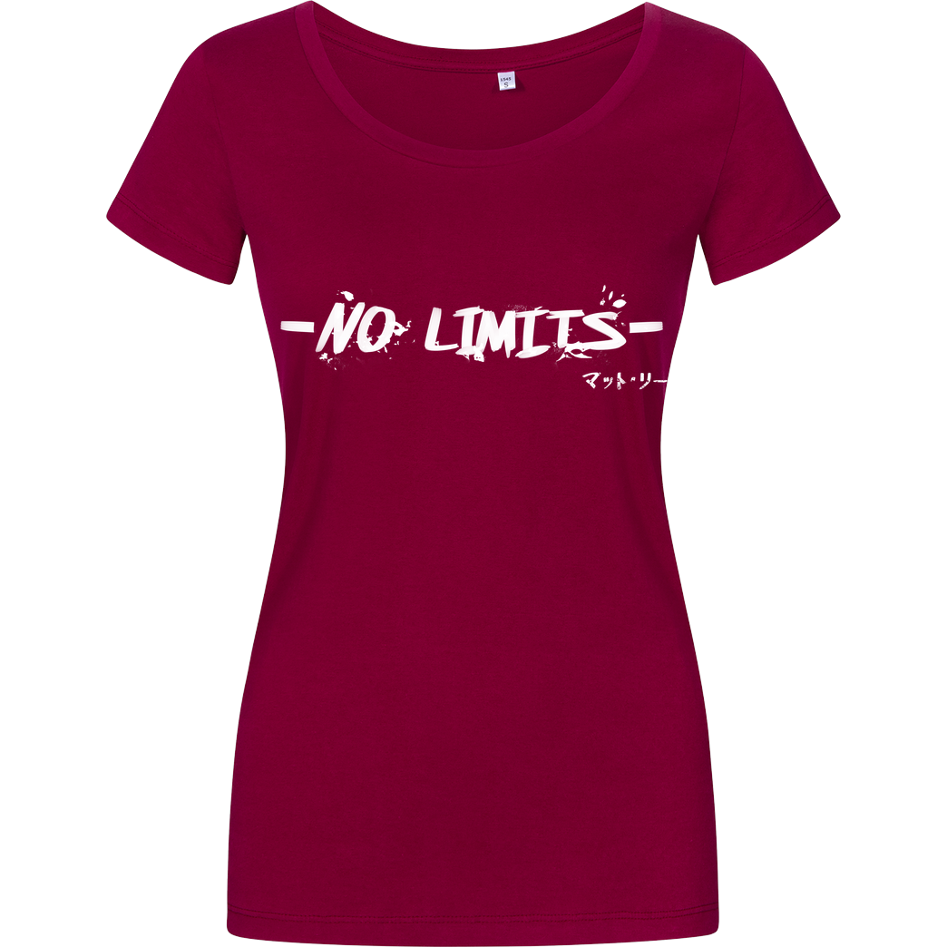 Matt Lee Matt Lee - No Limits T-Shirt Girlshirt berry