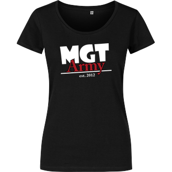 MaxGamingTV - MGT Army Girlshirt schwarz