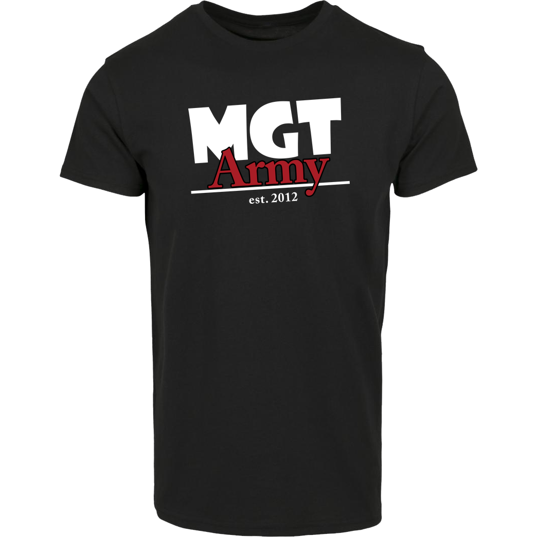 MaxGamingTV MaxGamingTV - MGT Army T-Shirt House Brand T-Shirt - Black