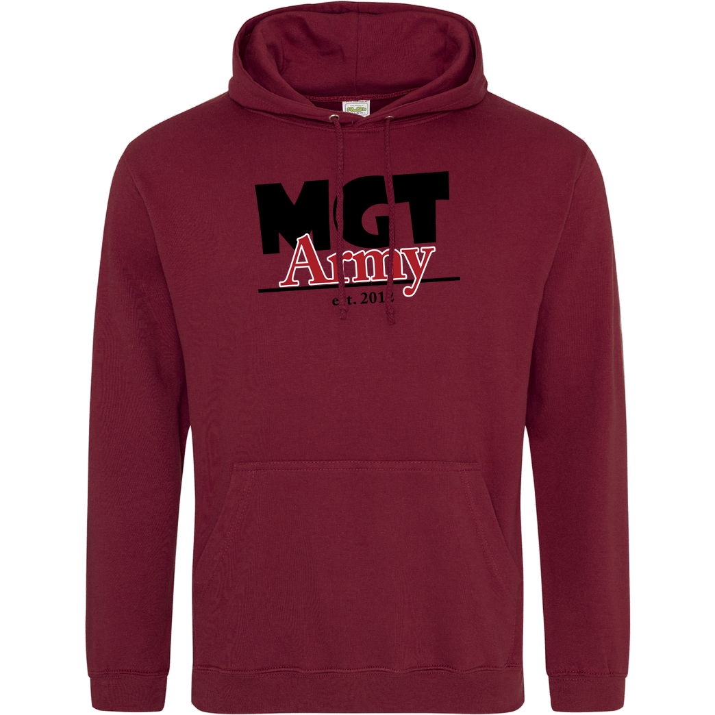 MaxGamingTV MaxGamingTV - MGT Army Sweatshirt JH Hoodie - Bordeaux
