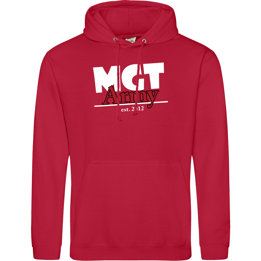 MaxGamingTV MaxGamingTV - MGT Army Sweatshirt JH Hoodie - red