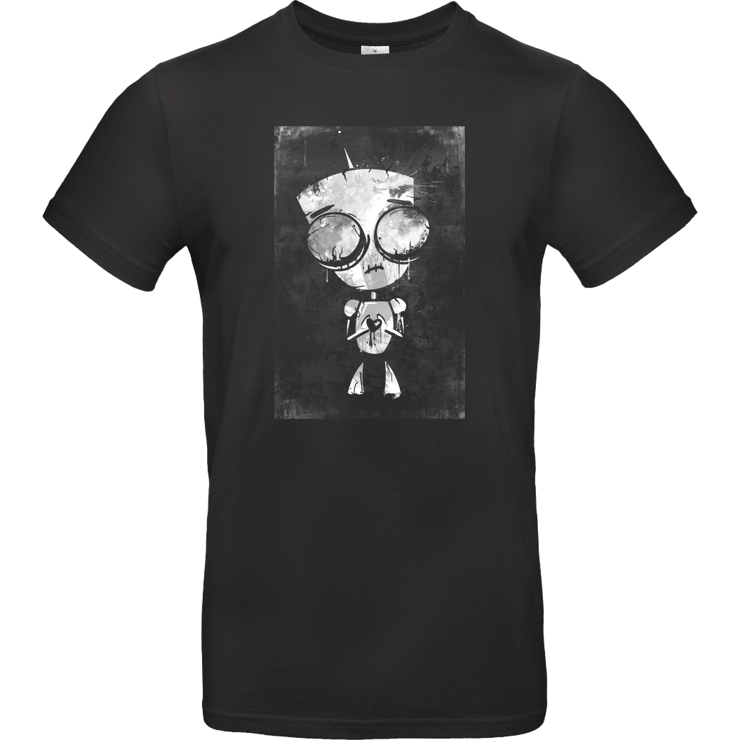 Mien Wayne Mien Wayne - Heartless GIR T-Shirt B&C EXACT 190 - Black