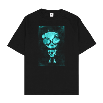 Mien Wayne - Heartless GIR Oversize T-Shirt - Black
