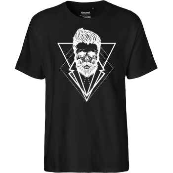 Mien Wayne - Hipsterskull Fairtrade T-Shirt - black